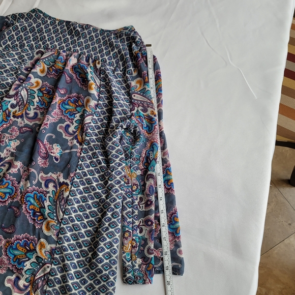 Sheer Tunic Blouse - size S - Picture 11 of 11